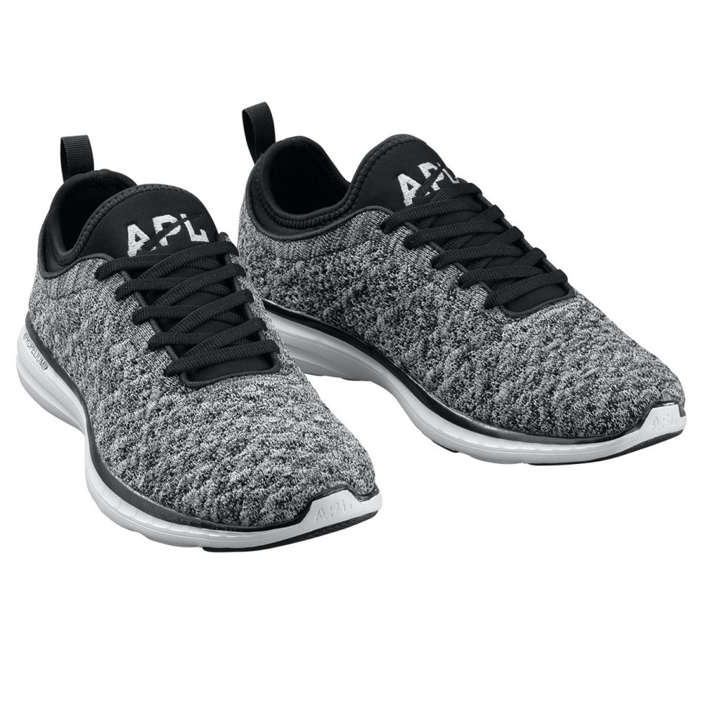 APL Women's TechLoom Phantom Black White Size 8.5